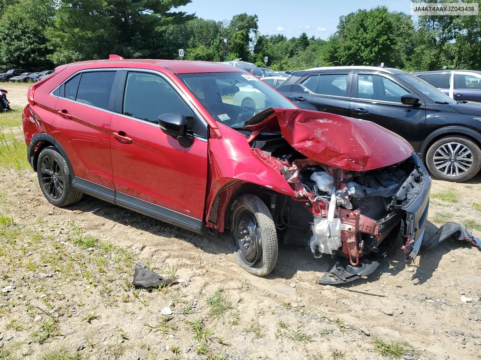 2018 Mitsubishi Eclipse Cross Le VIN: JA4AT4AAXJZ043438 Lot: 64493694