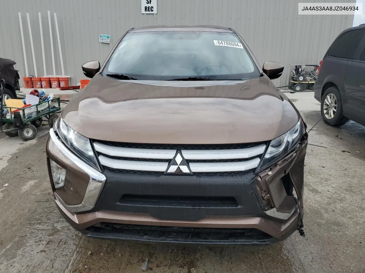 2018 Mitsubishi Eclipse Cross Es VIN: JA4AS3AA8JZ046934 Lot: 64788694