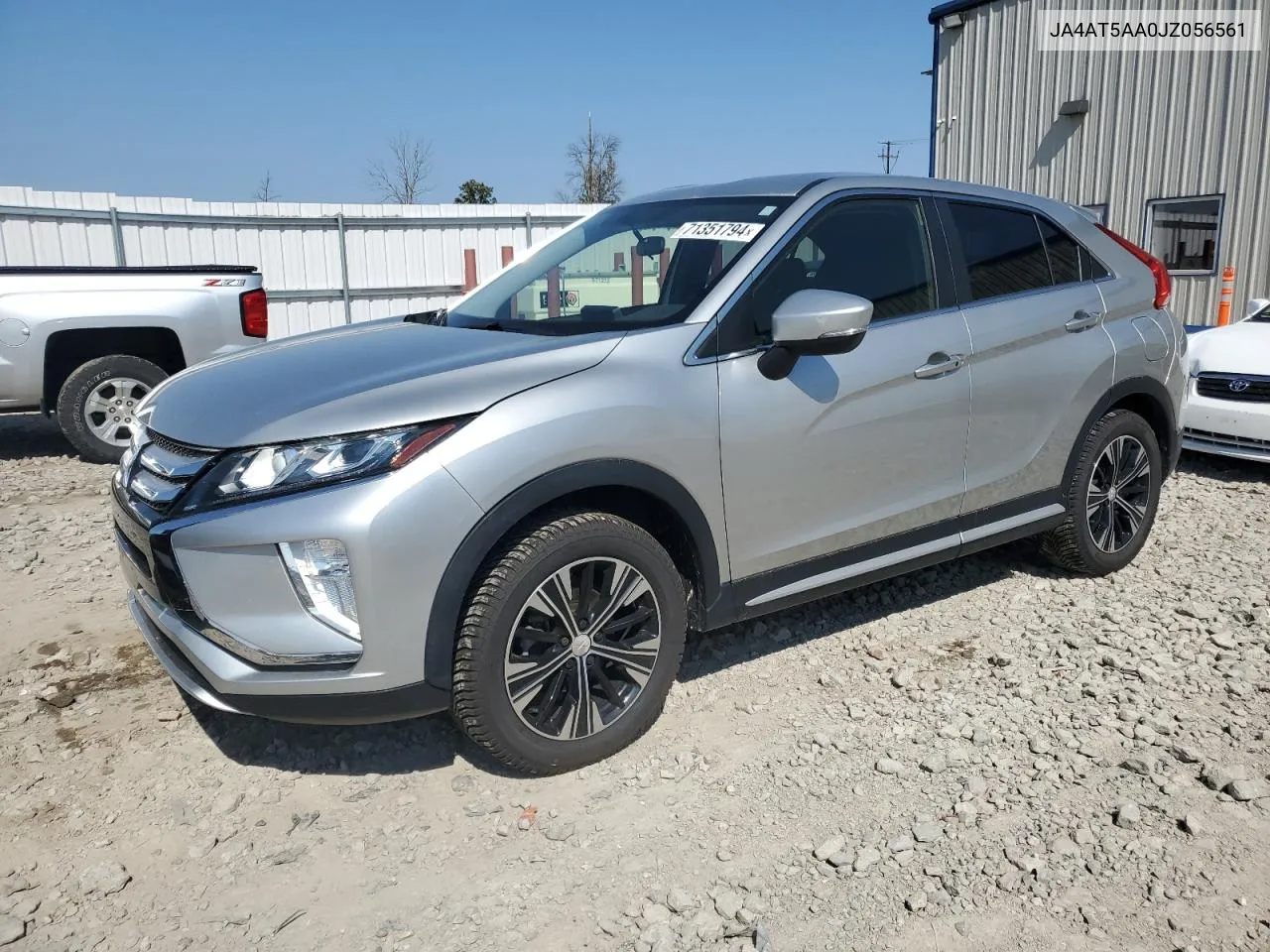 2018 Mitsubishi Eclipse Cross Se VIN: JA4AT5AA0JZ056561 Lot: 71351794