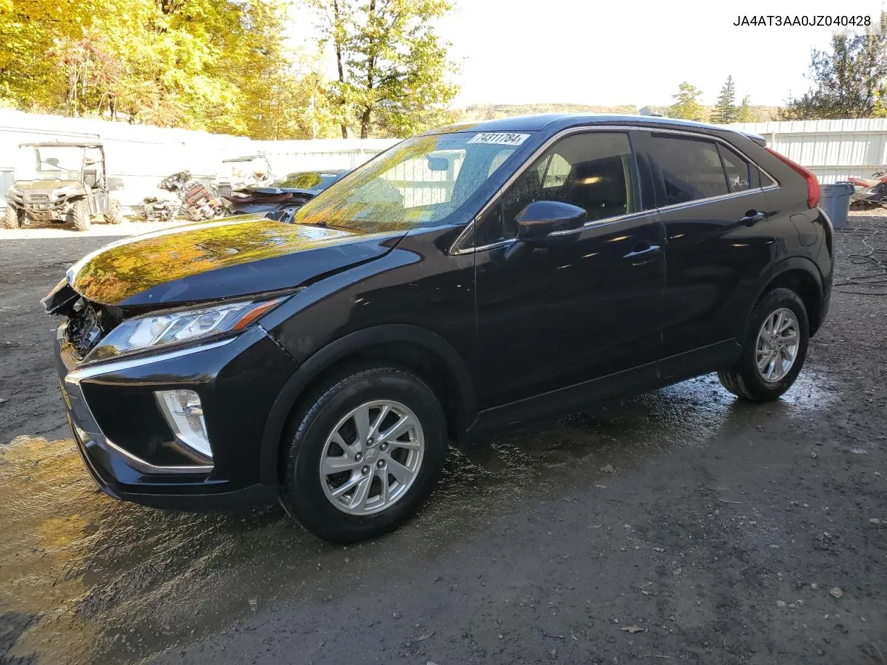 2018 Mitsubishi Eclipse Cross Es VIN: JA4AT3AA0JZ040428 Lot: 74311784