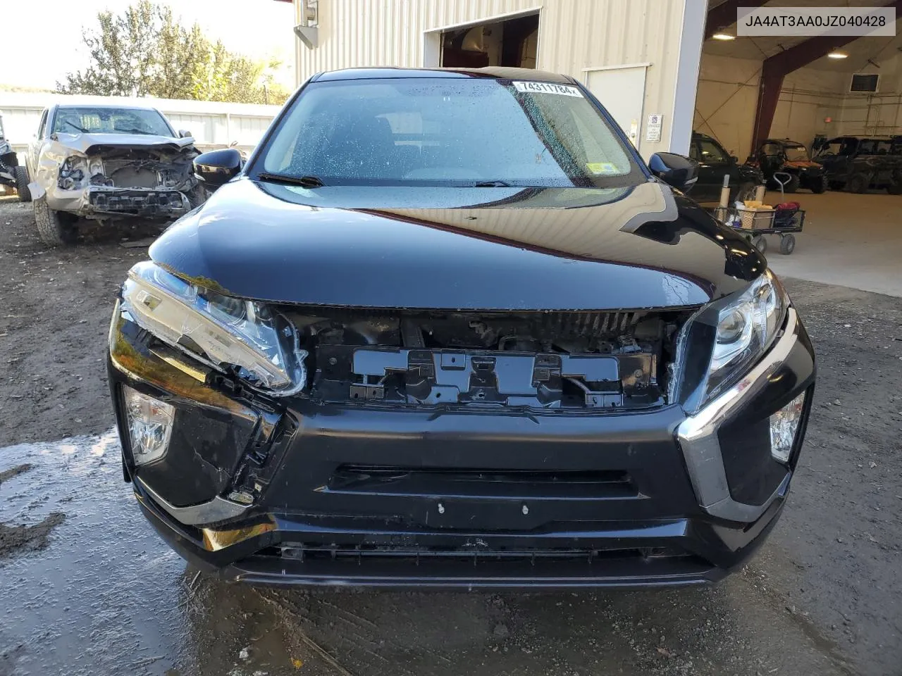 2018 Mitsubishi Eclipse Cross Es VIN: JA4AT3AA0JZ040428 Lot: 74311784