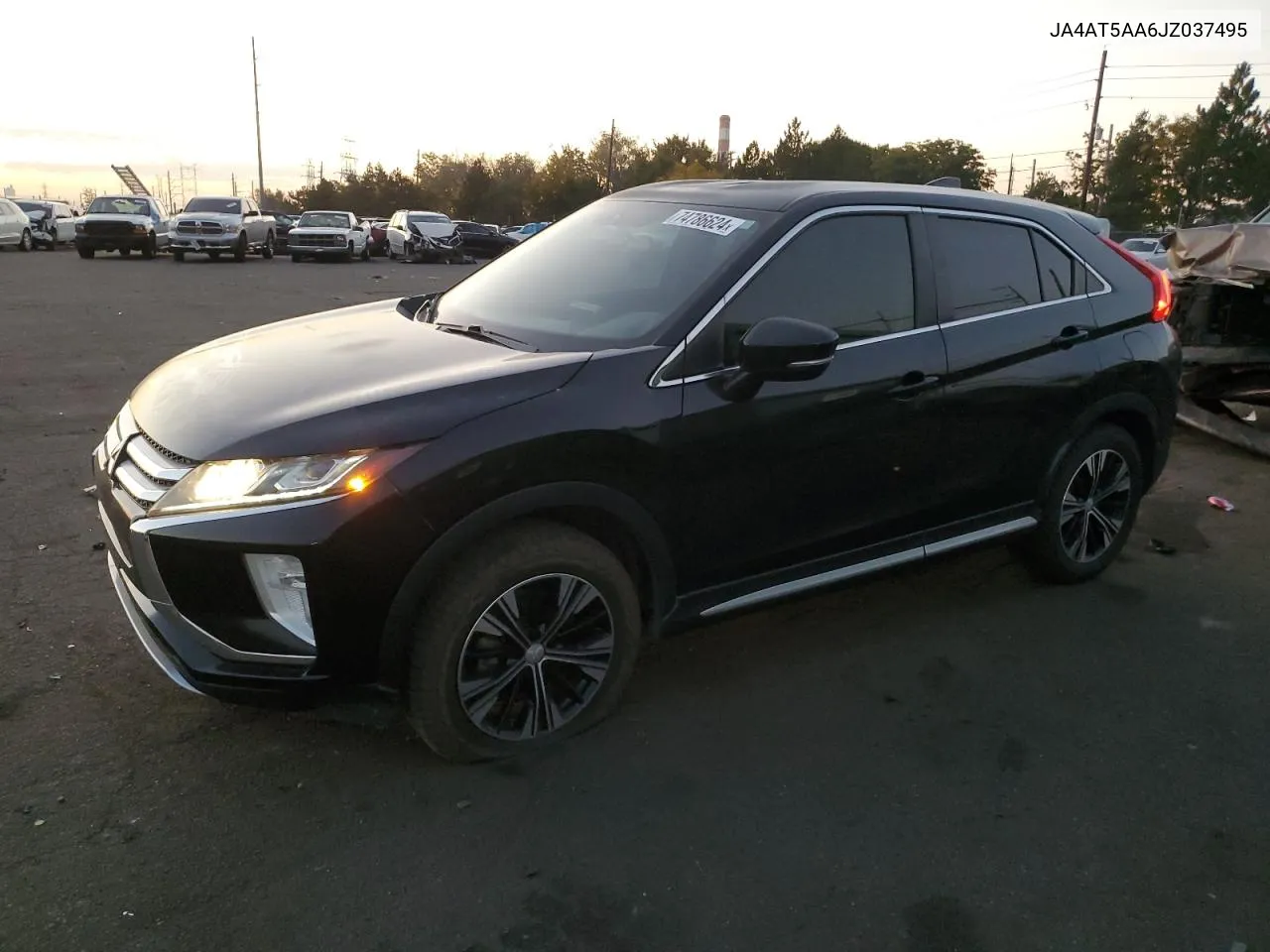 2018 Mitsubishi Eclipse Cross Se VIN: JA4AT5AA6JZ037495 Lot: 74786624