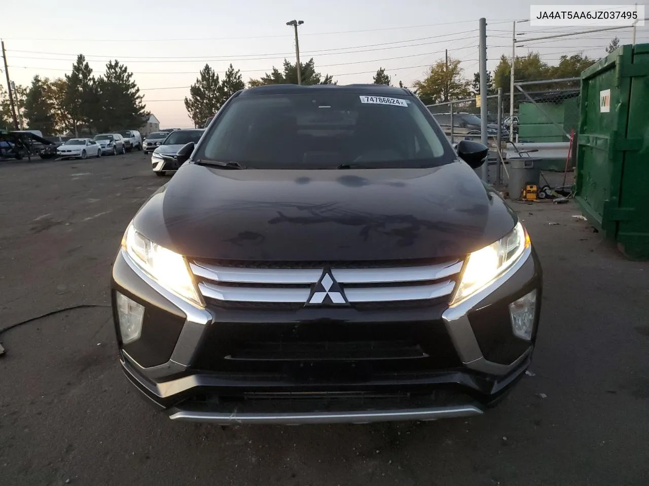 2018 Mitsubishi Eclipse Cross Se VIN: JA4AT5AA6JZ037495 Lot: 74786624