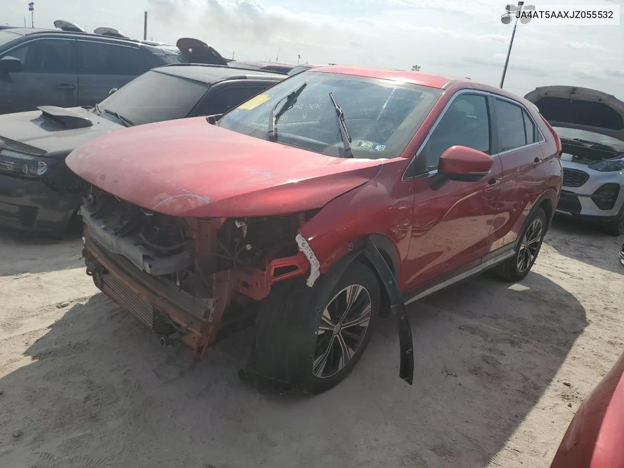 2018 Mitsubishi Eclipse Cross Se VIN: JA4AT5AAXJZ055532 Lot: 76443414