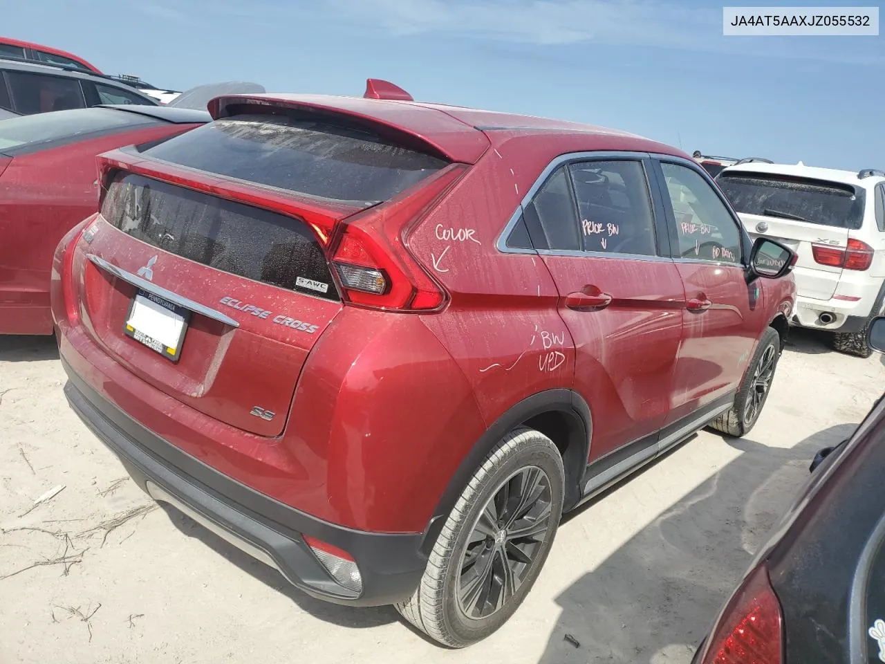 2018 Mitsubishi Eclipse Cross Se VIN: JA4AT5AAXJZ055532 Lot: 76443414