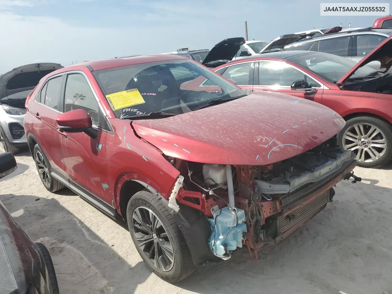 2018 Mitsubishi Eclipse Cross Se VIN: JA4AT5AAXJZ055532 Lot: 76443414