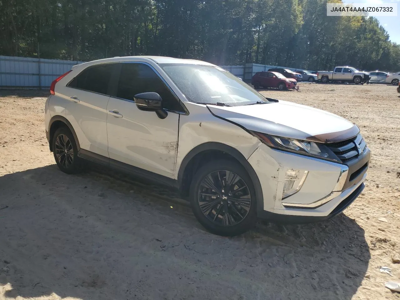 2018 Mitsubishi Eclipse Cross Le VIN: JA4AT4AA4JZ067332 Lot: 77131254