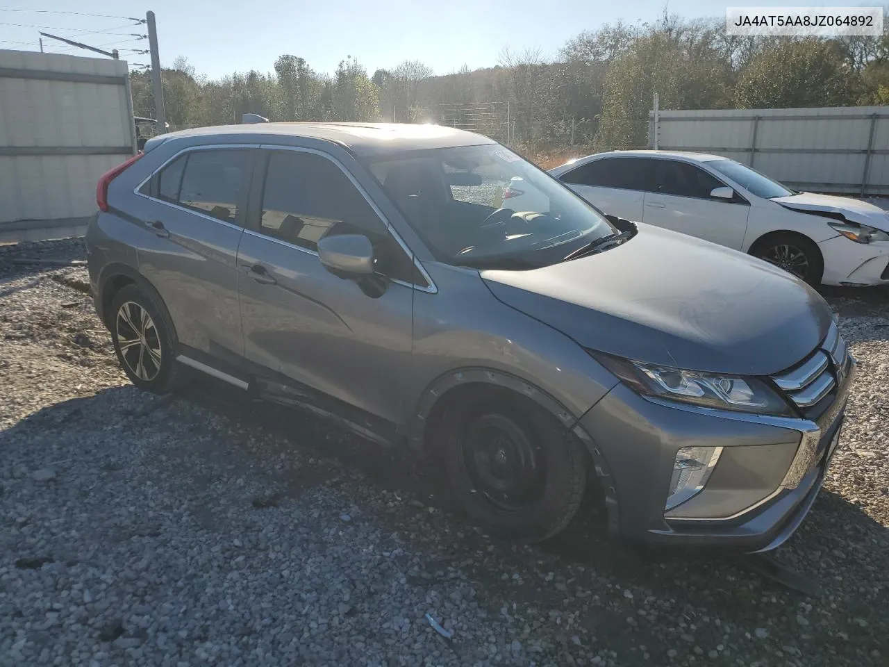 2018 Mitsubishi Eclipse Cross Se VIN: JA4AT5AA8JZ064892 Lot: 78401334