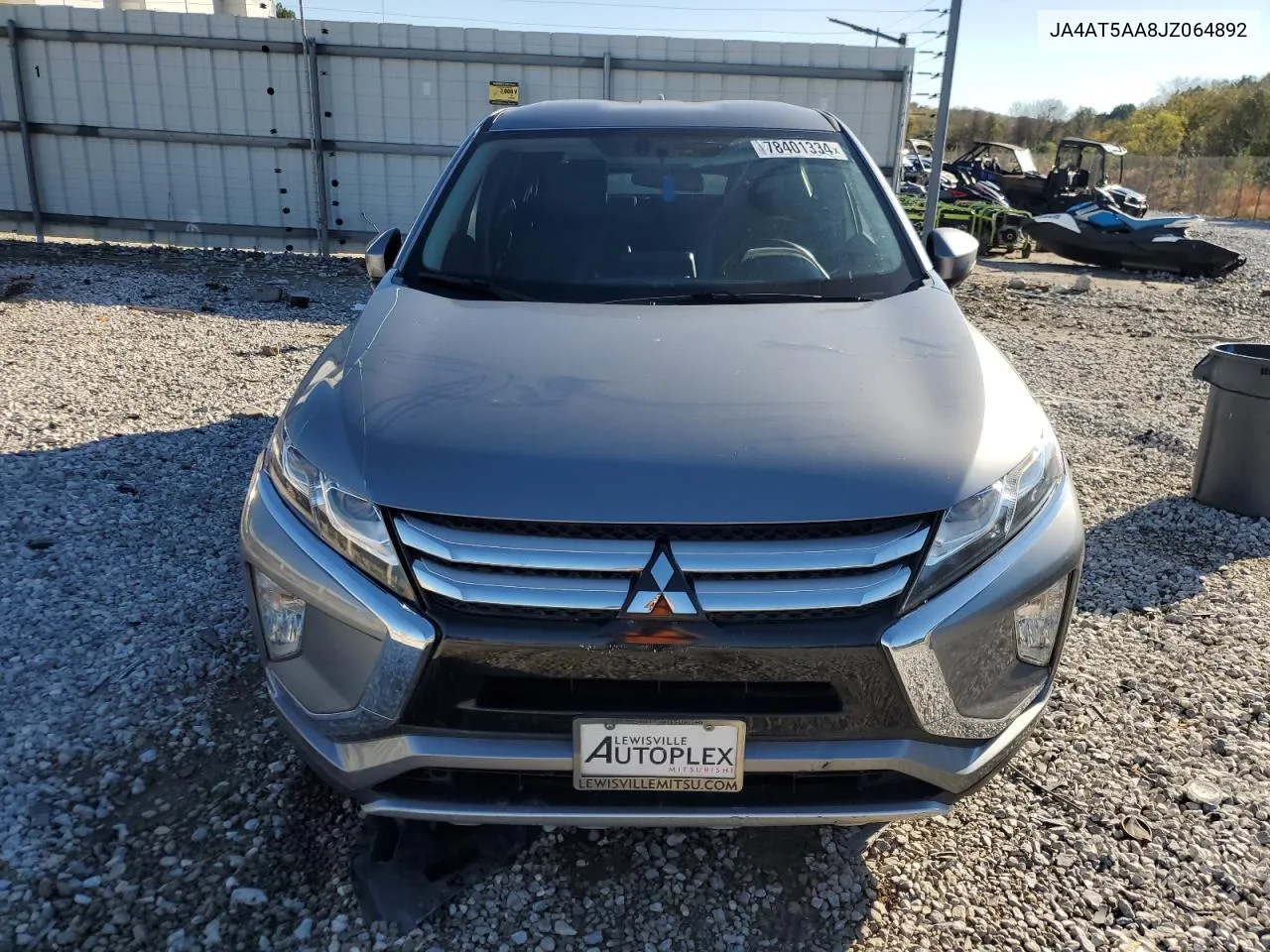 2018 Mitsubishi Eclipse Cross Se VIN: JA4AT5AA8JZ064892 Lot: 78401334