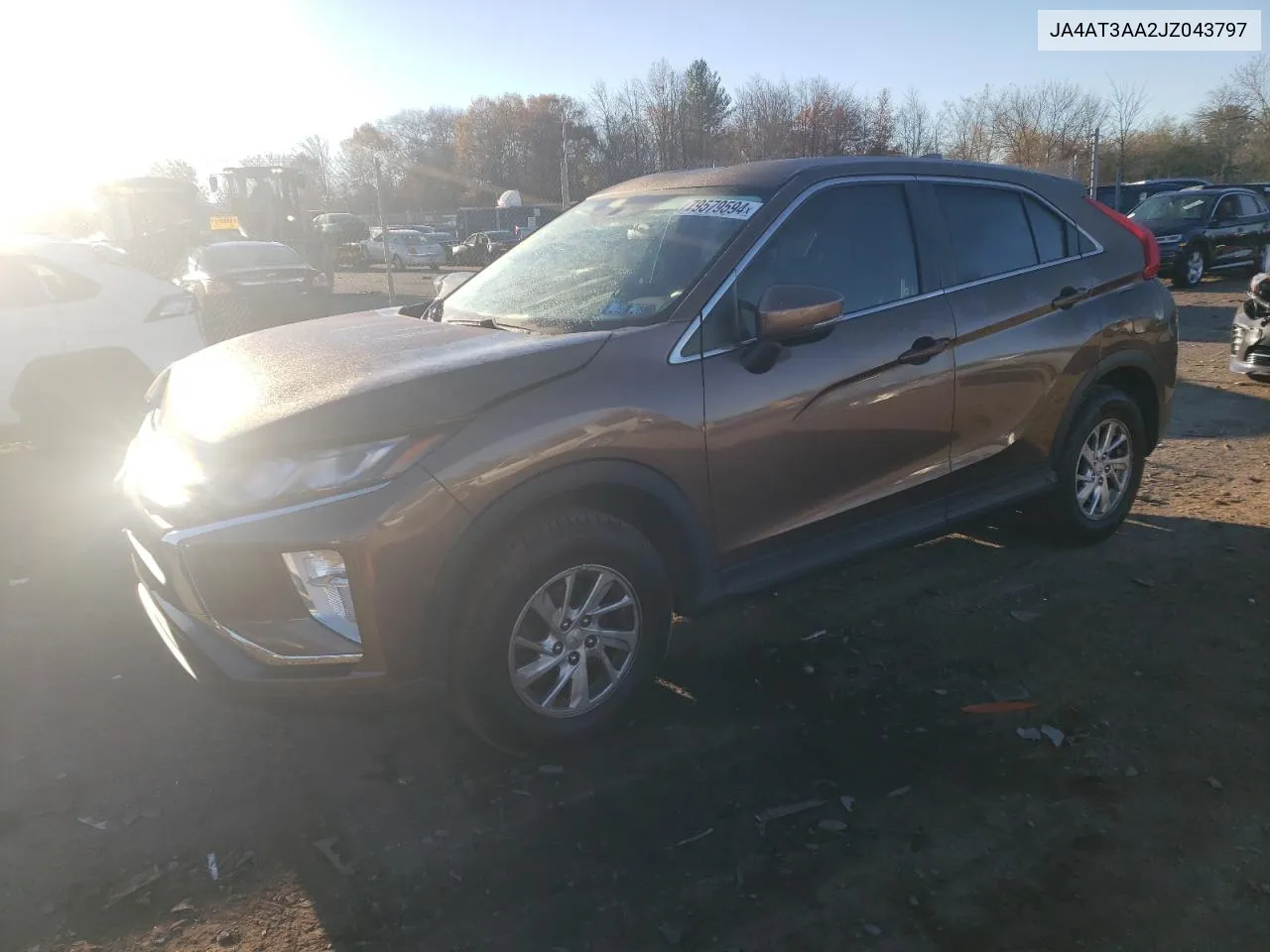 2018 Mitsubishi Eclipse Cross Es VIN: JA4AT3AA2JZ043797 Lot: 79579594