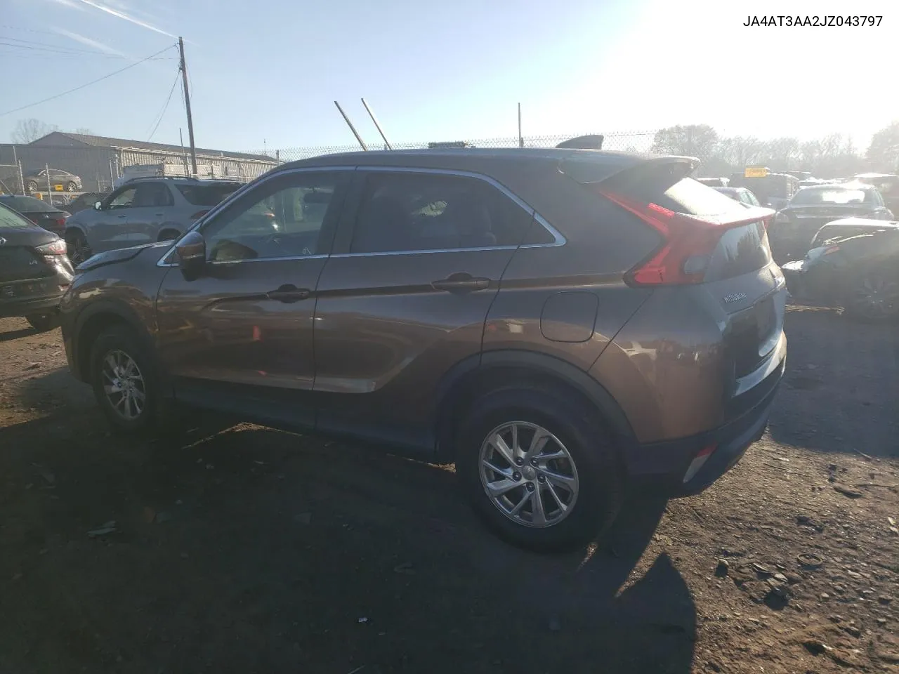 2018 Mitsubishi Eclipse Cross Es VIN: JA4AT3AA2JZ043797 Lot: 79579594