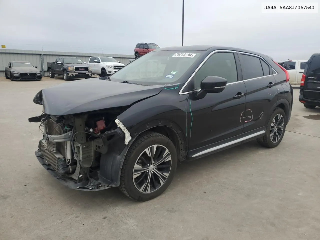 2018 Mitsubishi Eclipse Cross Se VIN: JA4AT5AA8JZ057540 Lot: 79743194