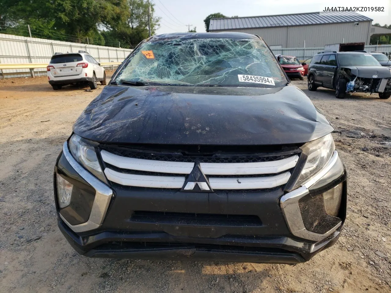 2019 Mitsubishi Eclipse Cross Es VIN: JA4AT3AA2KZ019582 Lot: 58435994