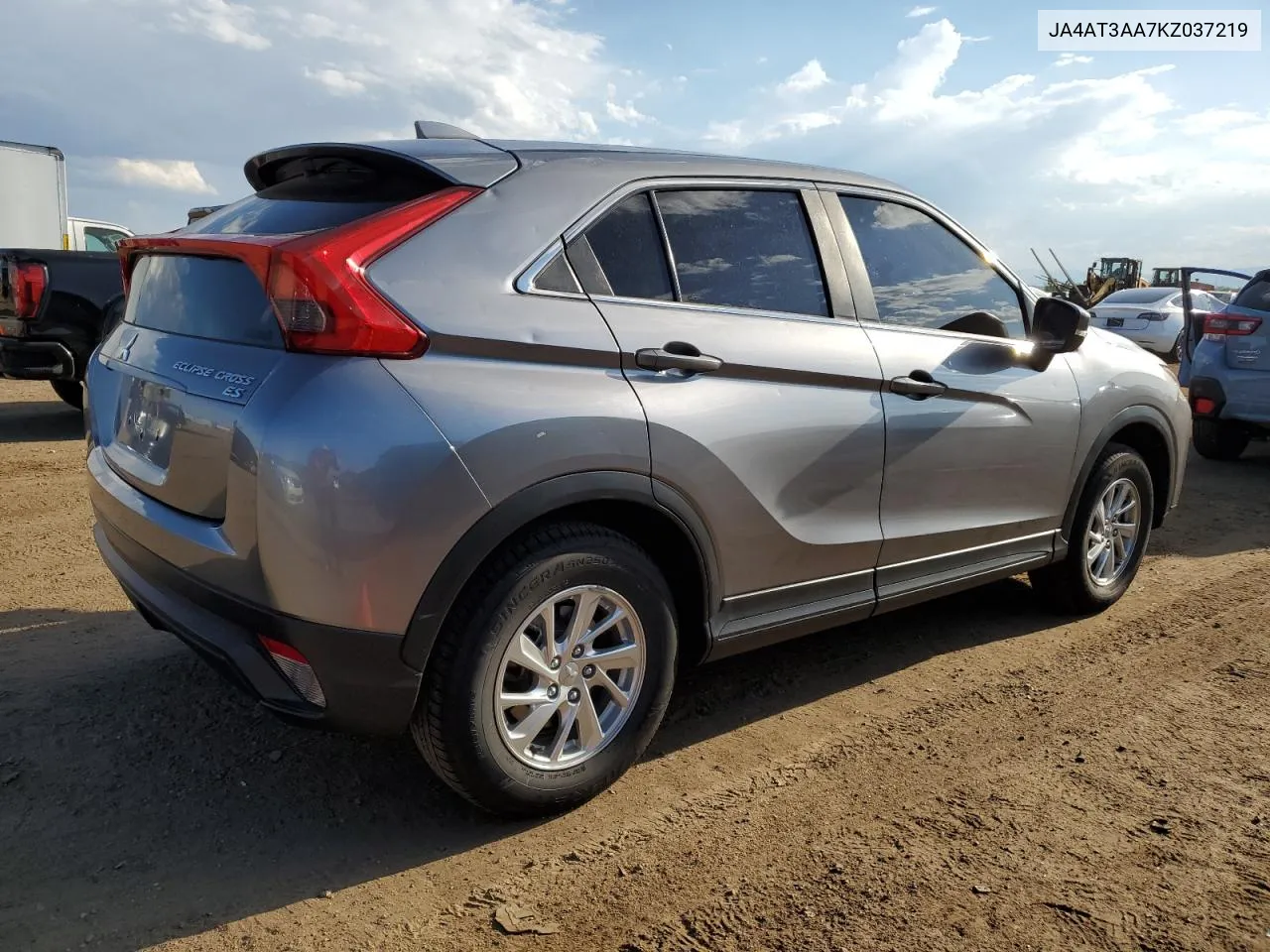 2019 Mitsubishi Eclipse Cross Es VIN: JA4AT3AA7KZ037219 Lot: 58890714