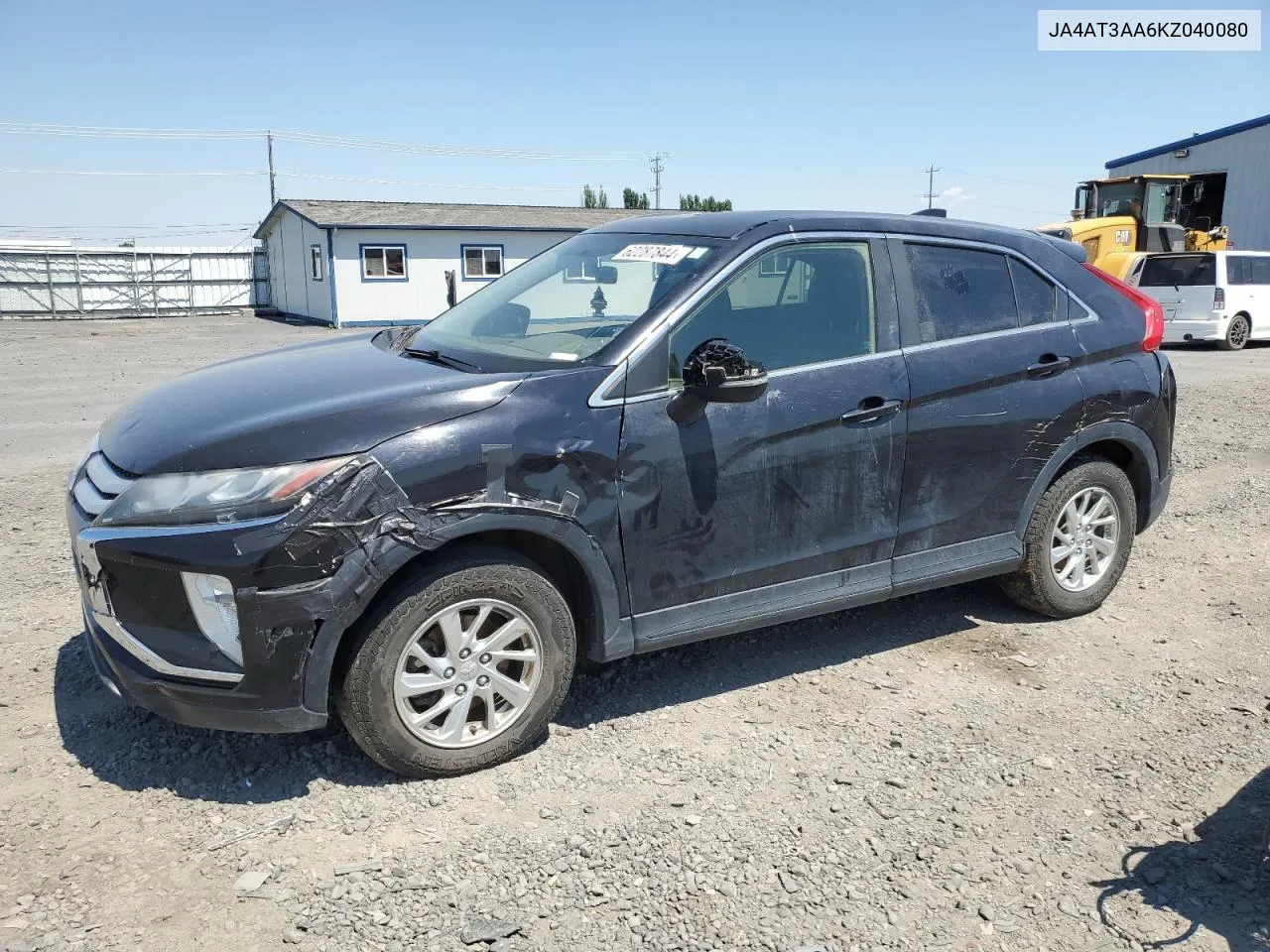 2019 Mitsubishi Eclipse Cross Es VIN: JA4AT3AA6KZ040080 Lot: 62287844