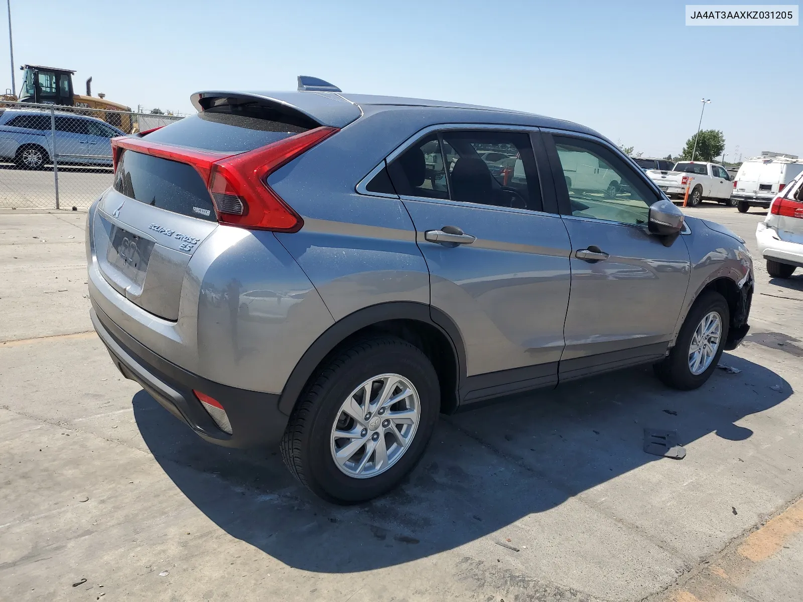 2019 Mitsubishi Eclipse Cross Es VIN: JA4AT3AAXKZ031205 Lot: 63666324