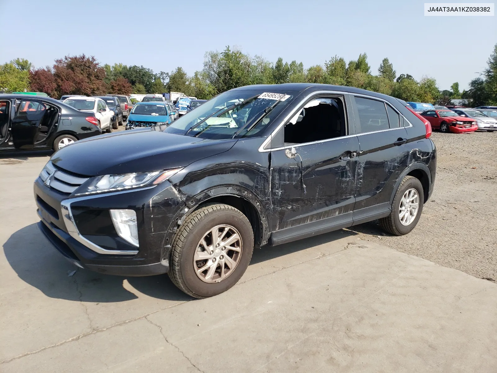 JA4AT3AA1KZ038382 2019 Mitsubishi Eclipse Cross Es