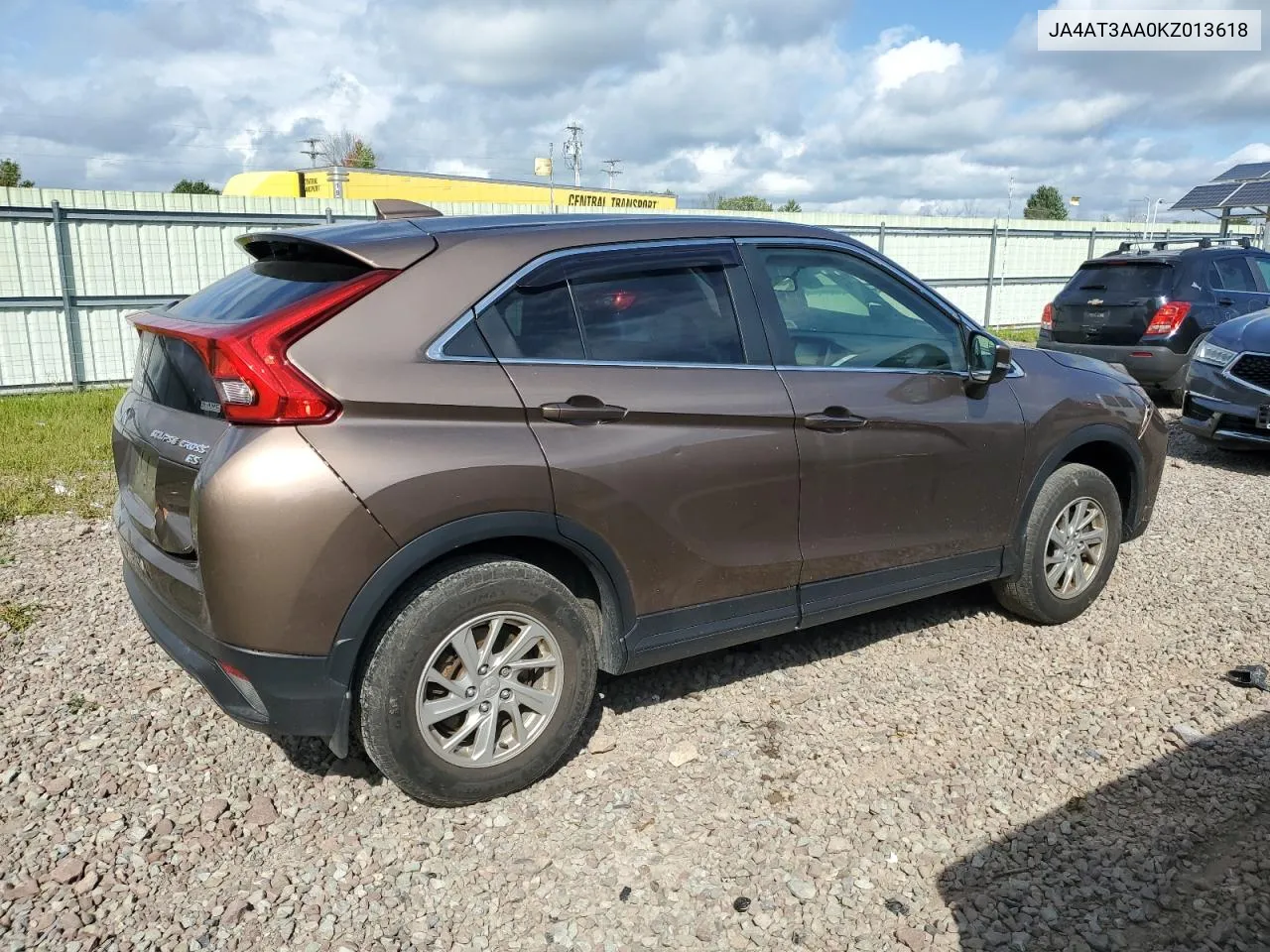 JA4AT3AA0KZ013618 2019 Mitsubishi Eclipse Cross Es