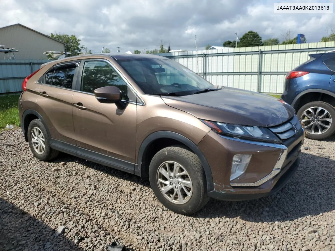 2019 Mitsubishi Eclipse Cross Es VIN: JA4AT3AA0KZ013618 Lot: 68743784