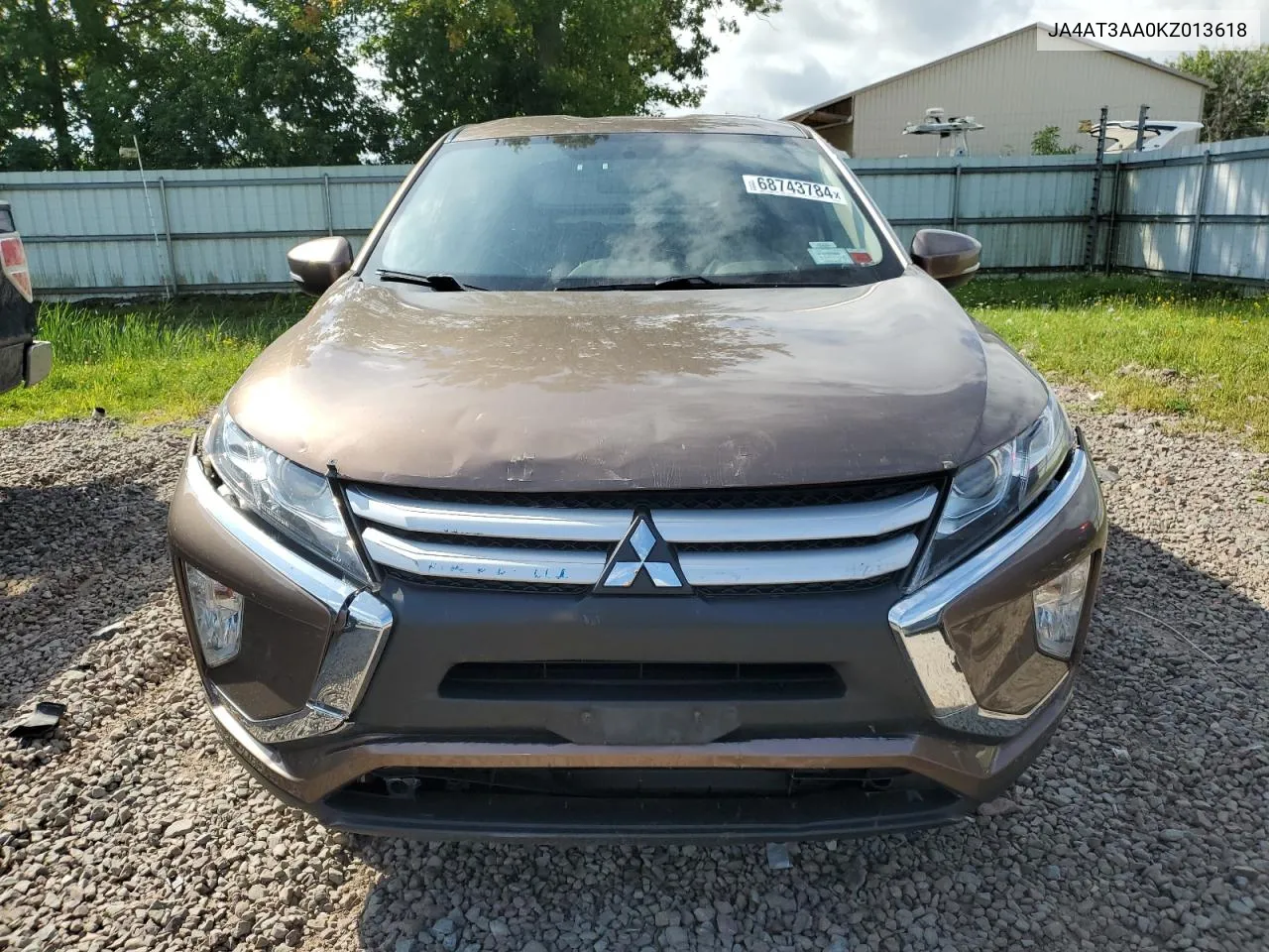 JA4AT3AA0KZ013618 2019 Mitsubishi Eclipse Cross Es