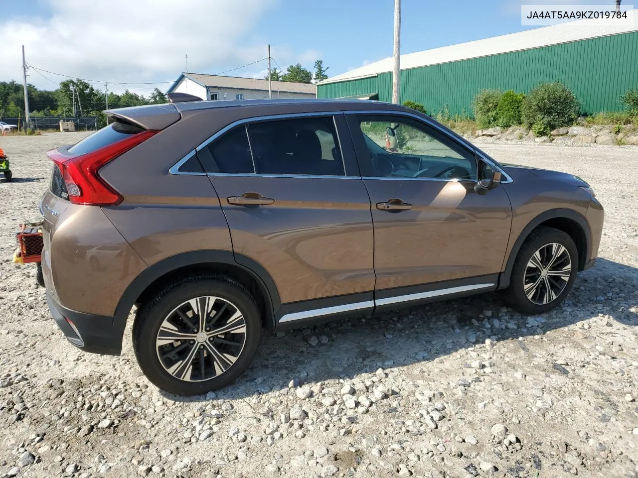 2019 Mitsubishi Eclipse Cross Se VIN: JA4AT5AA9KZ019784 Lot: 68954594