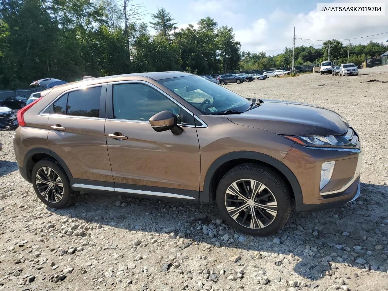 2019 Mitsubishi Eclipse Cross Se VIN: JA4AT5AA9KZ019784 Lot: 68954594