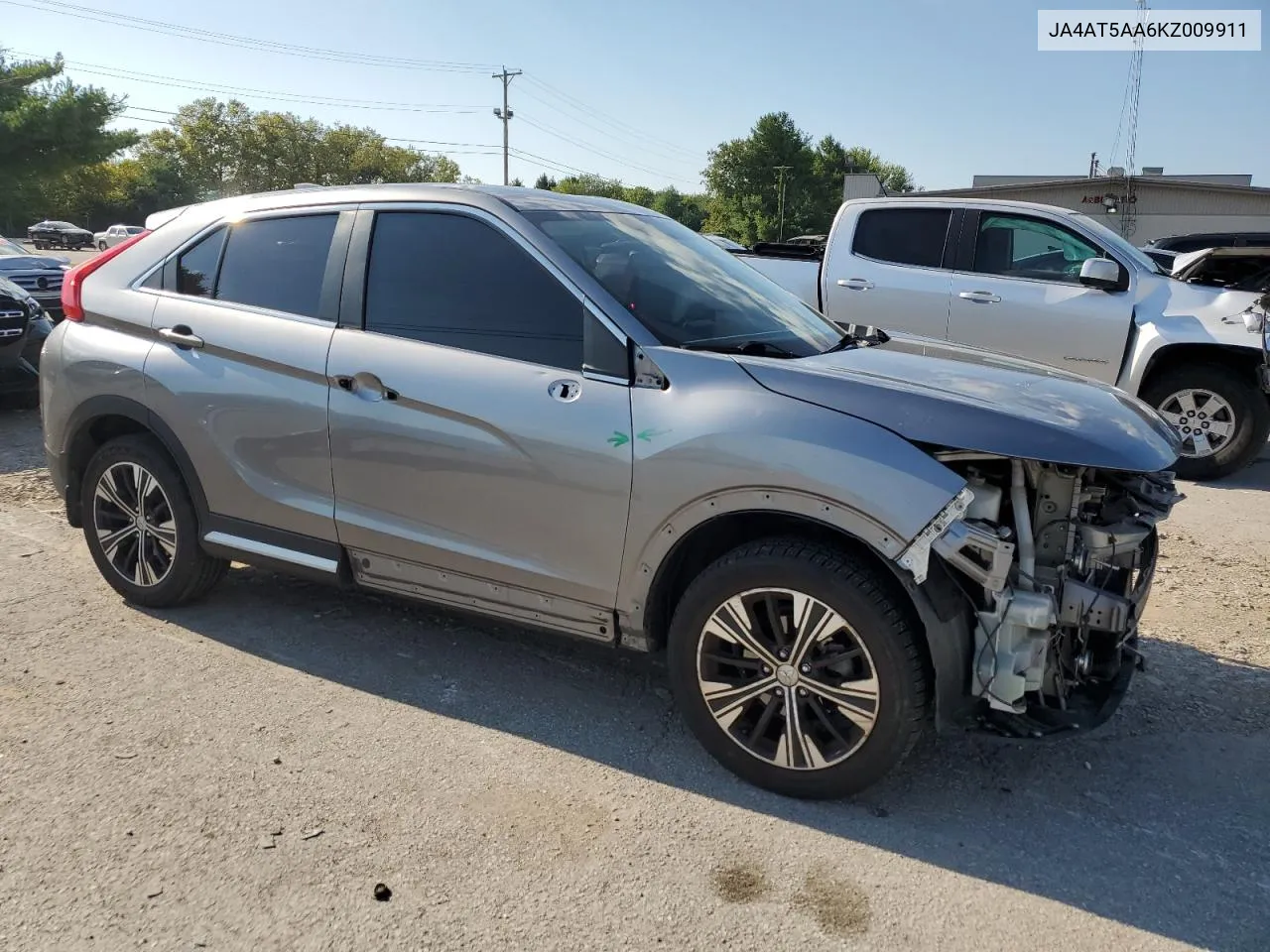 2019 Mitsubishi Eclipse Cross Se VIN: JA4AT5AA6KZ009911 Lot: 70367174