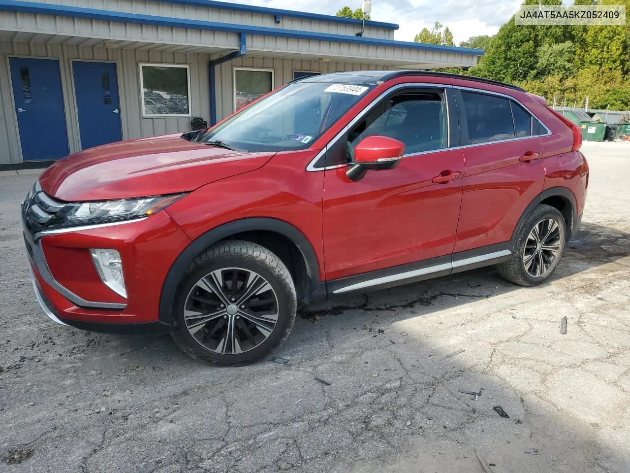 2019 Mitsubishi Eclipse Cross Se VIN: JA4AT5AA5KZ052409 Lot: 72753944