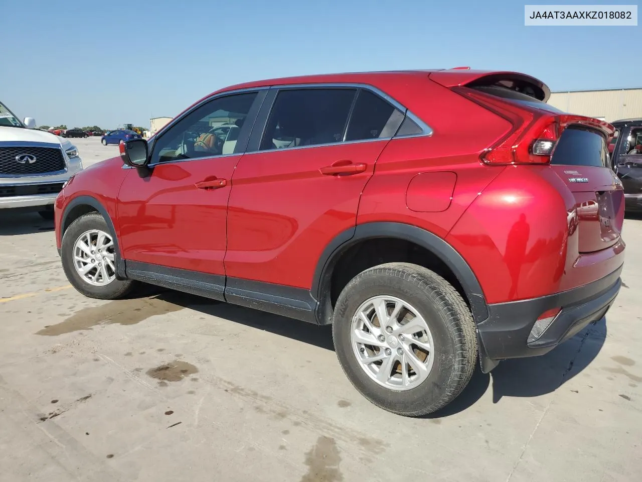 2019 Mitsubishi Eclipse Cross Es VIN: JA4AT3AAXKZ018082 Lot: 73237794