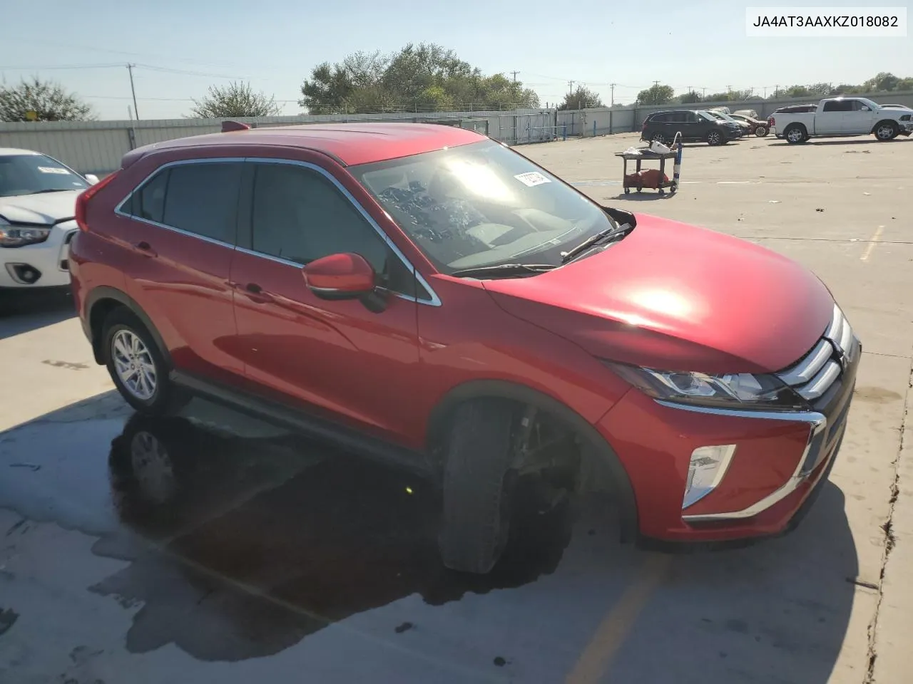 2019 Mitsubishi Eclipse Cross Es VIN: JA4AT3AAXKZ018082 Lot: 73237794