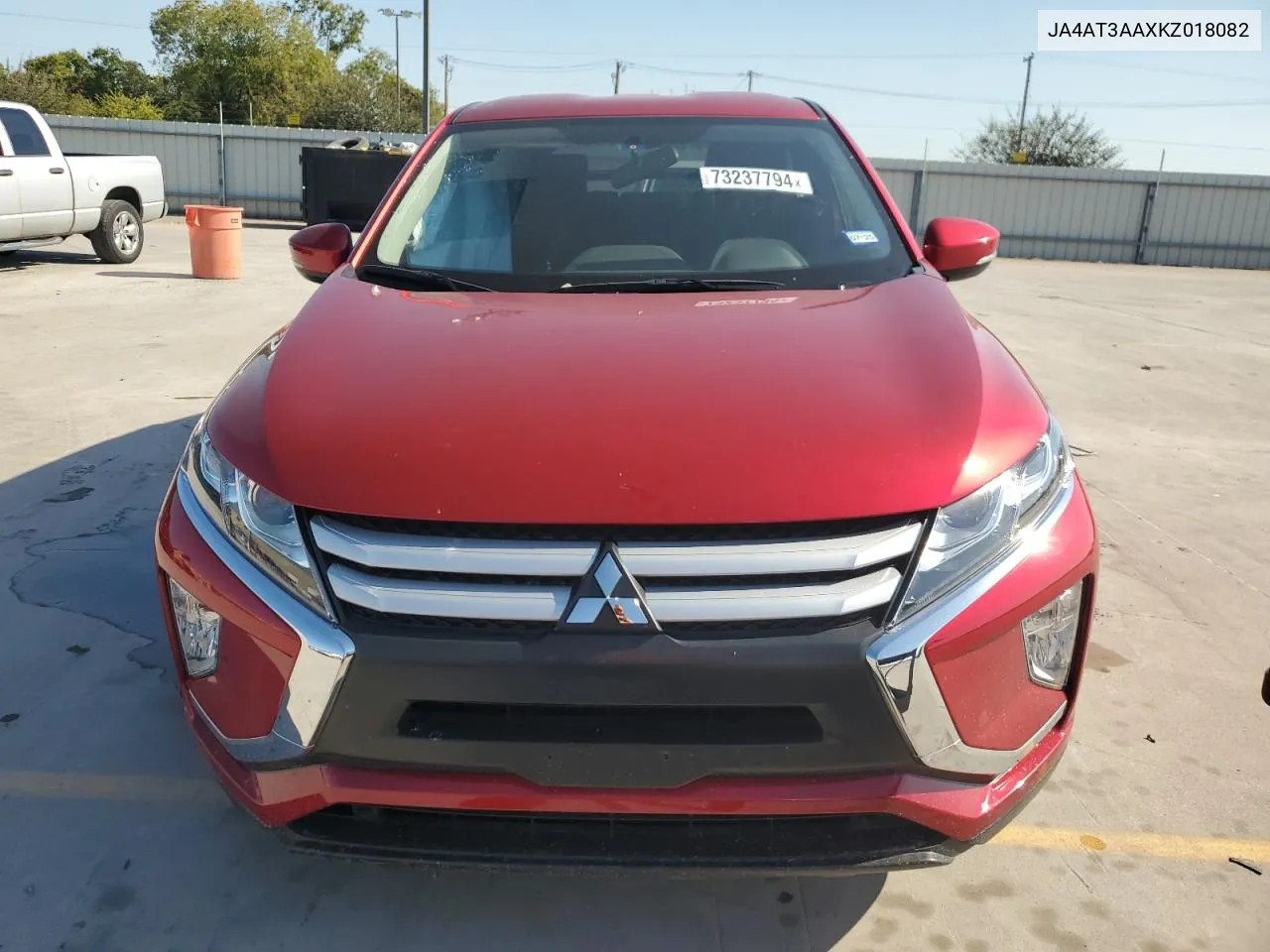 2019 Mitsubishi Eclipse Cross Es VIN: JA4AT3AAXKZ018082 Lot: 73237794