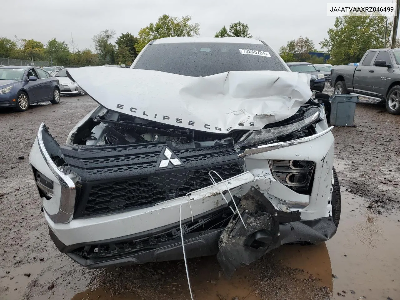 2019 Mitsubishi Eclipse Cross Le VIN: JA4ATVAAXRZ046499 Lot: 73245734