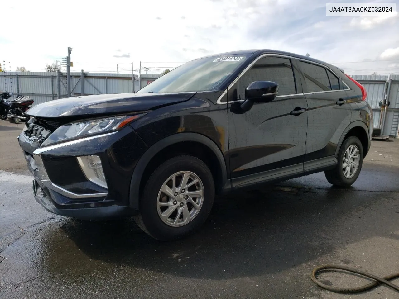 2019 Mitsubishi Eclipse Cross Es VIN: JA4AT3AA0KZ032024 Lot: 74333204