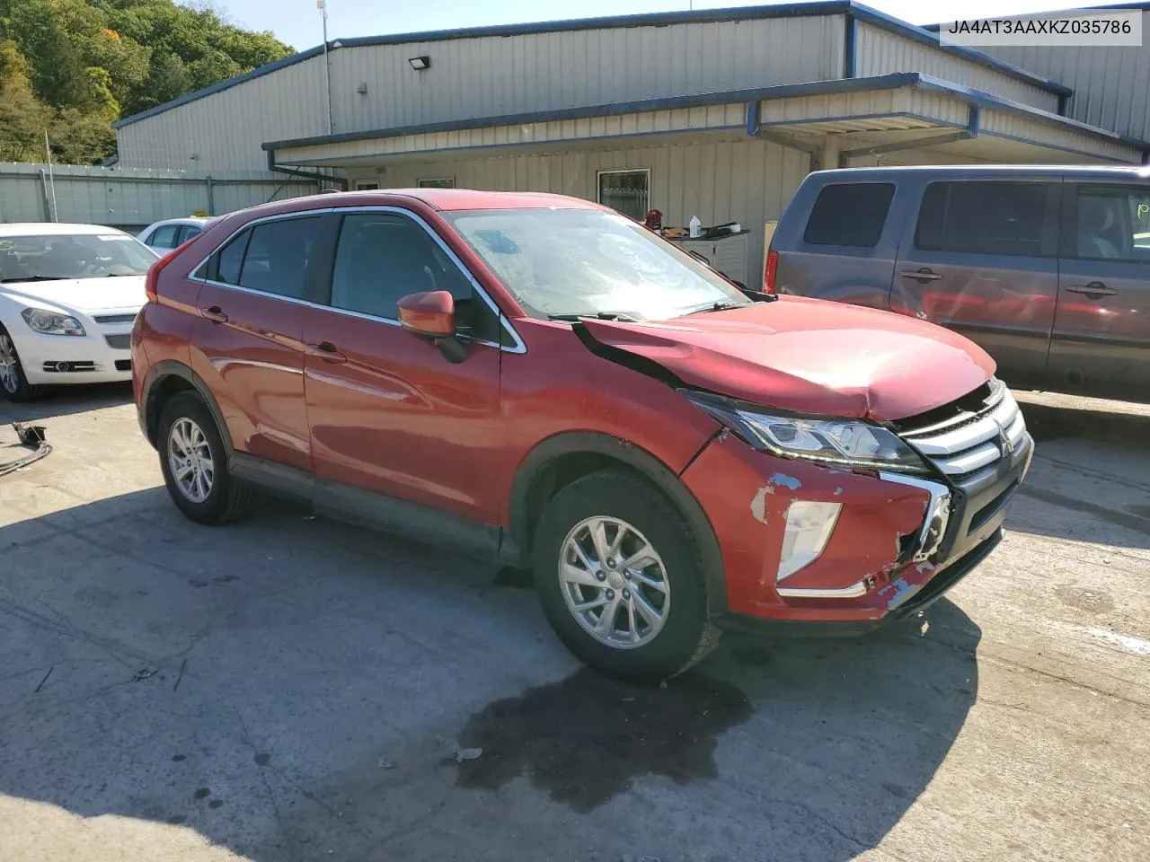 2019 Mitsubishi Eclipse Cross Es VIN: JA4AT3AAXKZ035786 Lot: 75665924