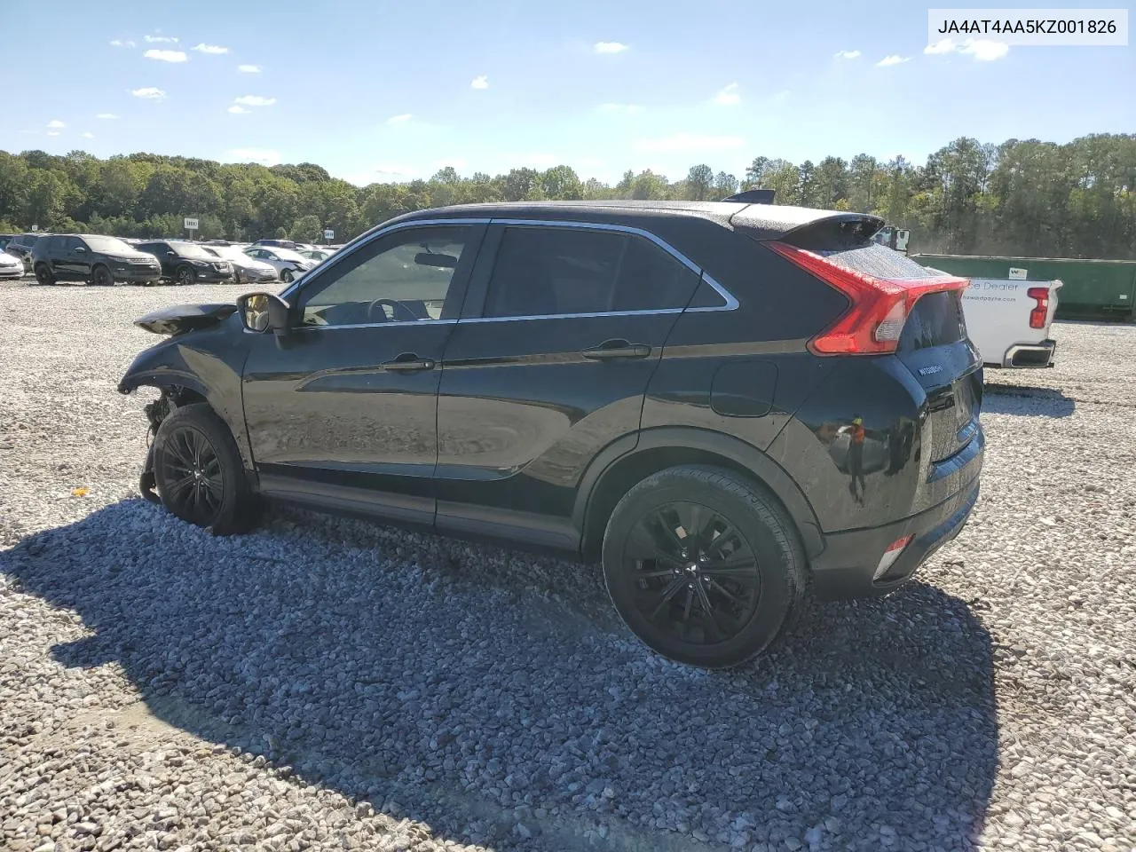 2019 Mitsubishi Eclipse Cross Le VIN: JA4AT4AA5KZ001826 Lot: 76186314