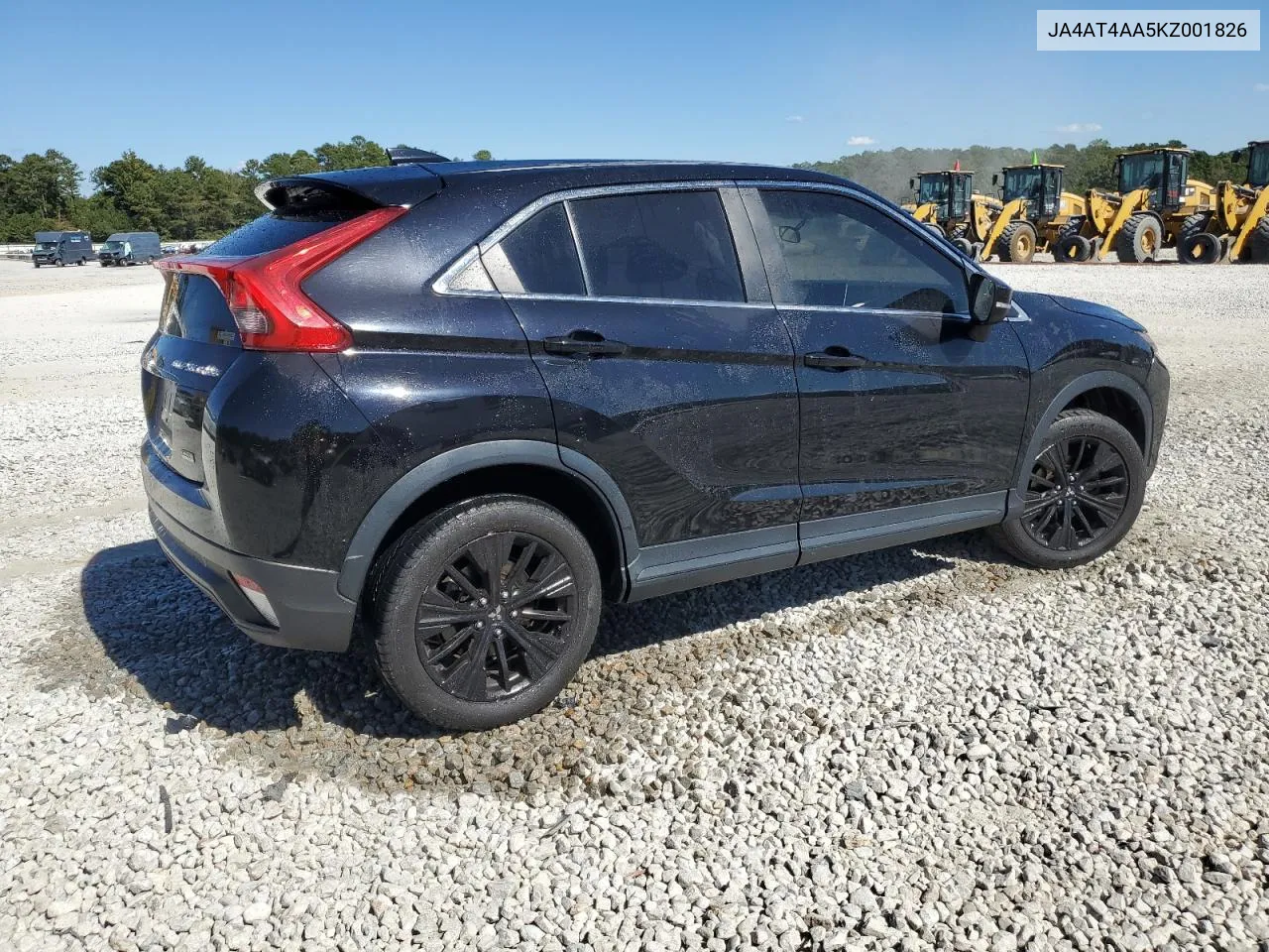 2019 Mitsubishi Eclipse Cross Le VIN: JA4AT4AA5KZ001826 Lot: 76186314