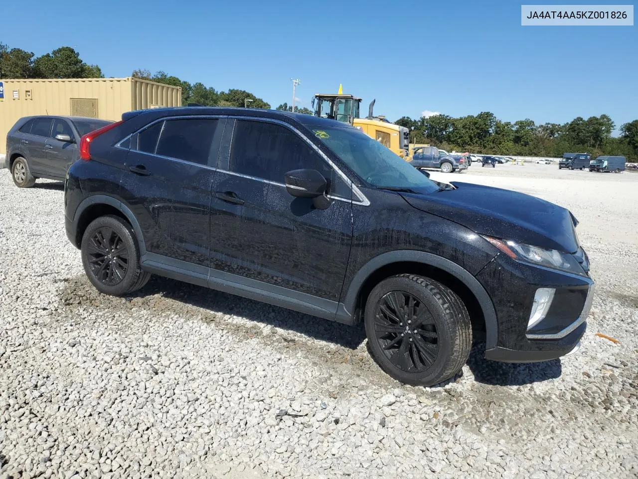 2019 Mitsubishi Eclipse Cross Le VIN: JA4AT4AA5KZ001826 Lot: 76186314