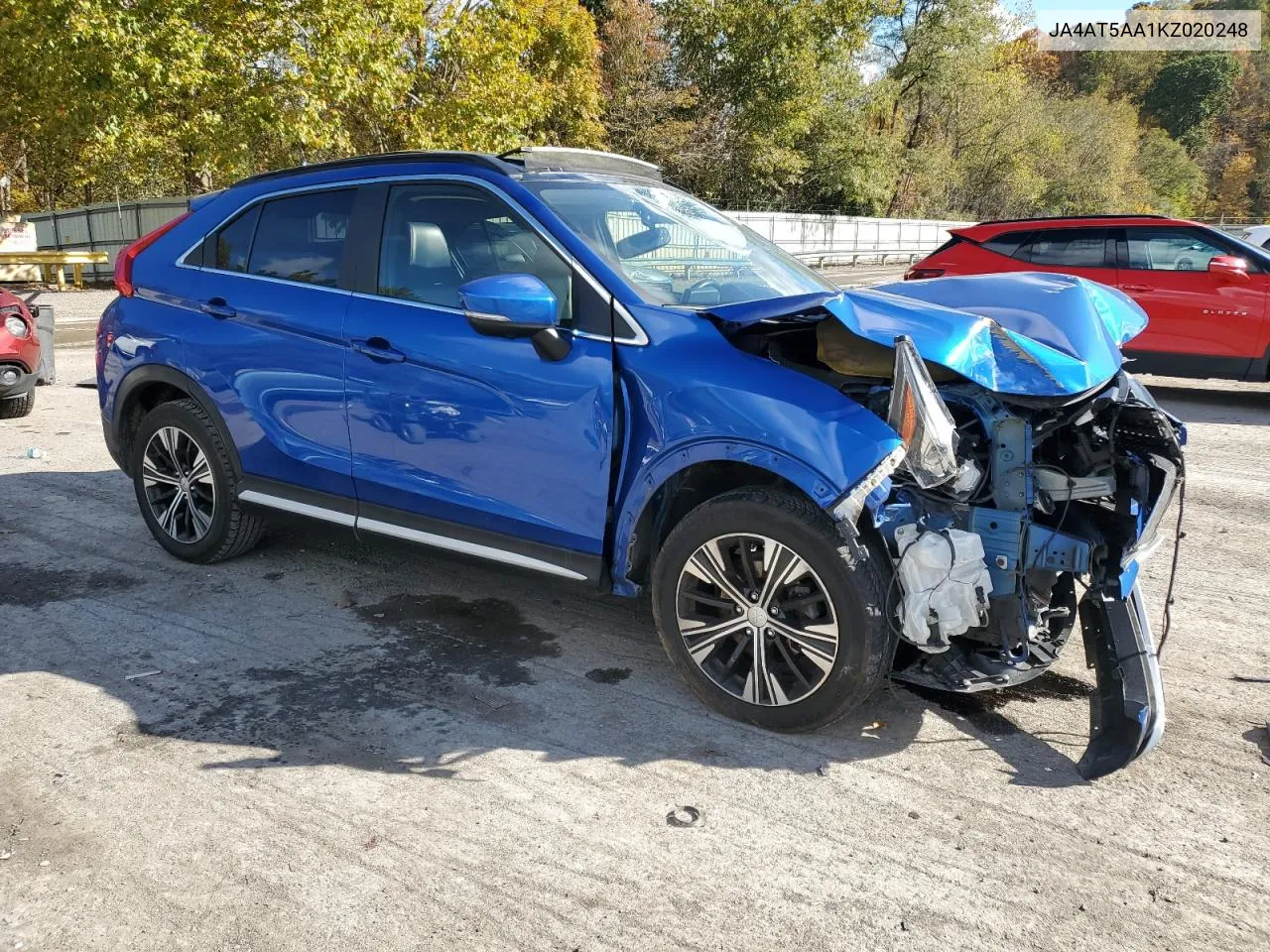 2019 Mitsubishi Eclipse Cross Se VIN: JA4AT5AA1KZ020248 Lot: 76295964