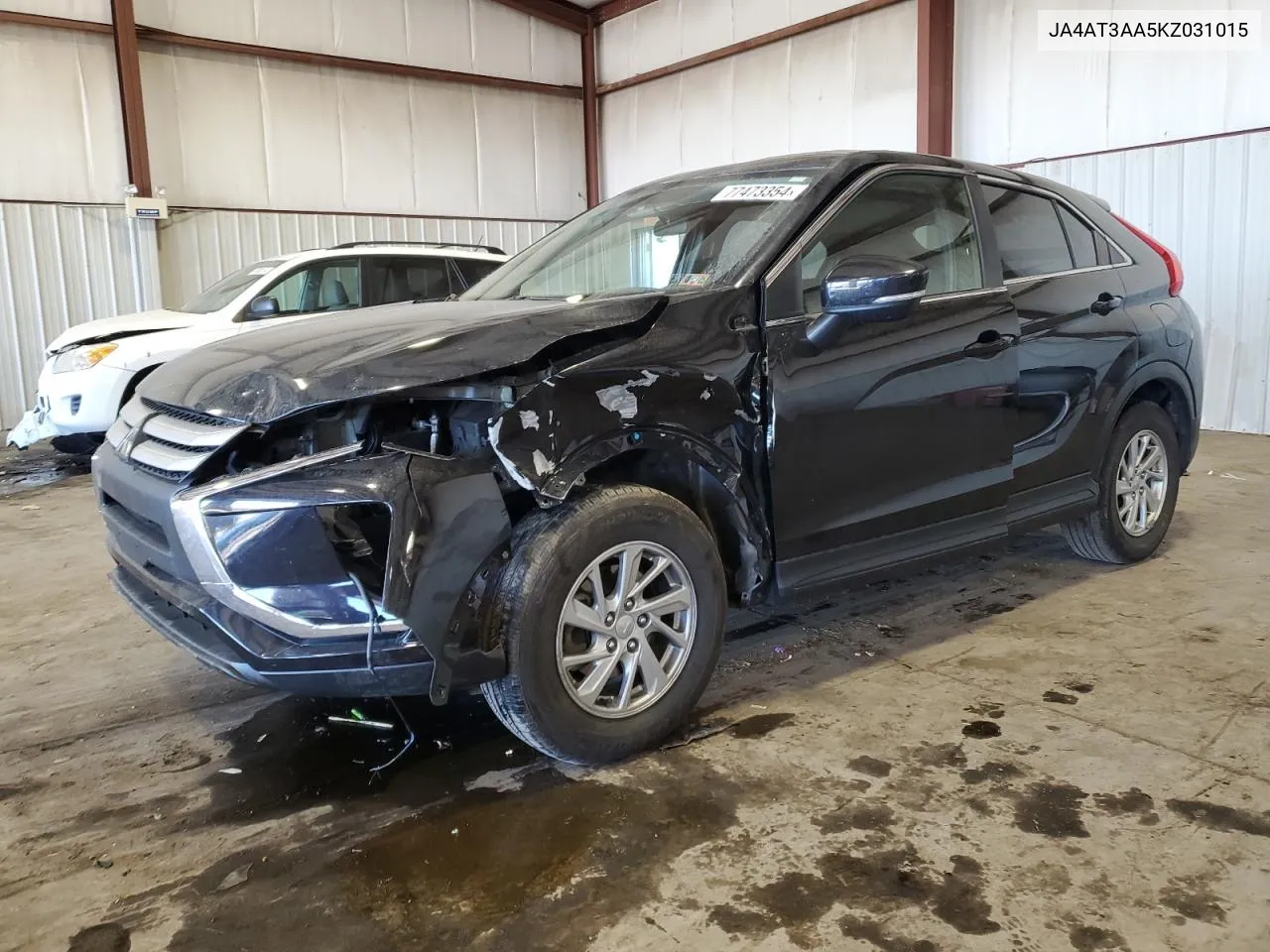 2019 Mitsubishi Eclipse Cross Es VIN: JA4AT3AA5KZ031015 Lot: 77473354