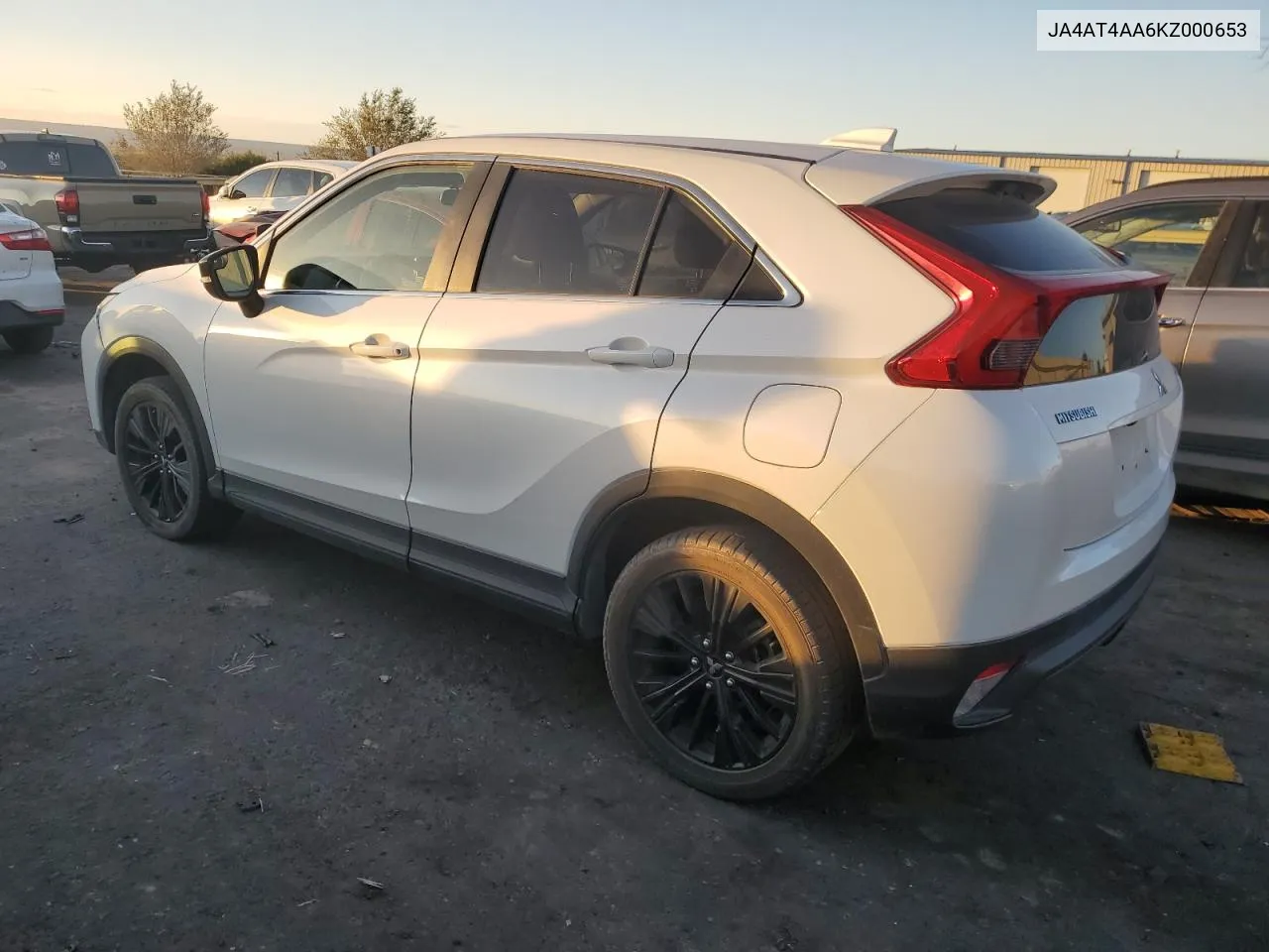 2019 Mitsubishi Eclipse Cross Le VIN: JA4AT4AA6KZ000653 Lot: 78082304