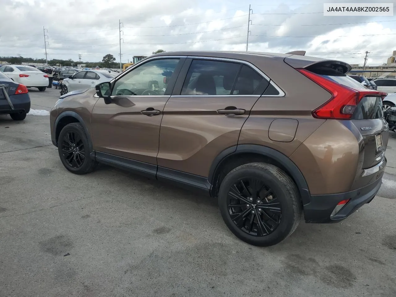 2019 Mitsubishi Eclipse Cross Le VIN: JA4AT4AA8KZ002565 Lot: 79175614