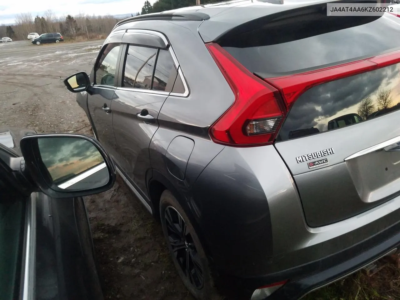 2019 Mitsubishi Eclipse Cross Le VIN: JA4AT4AA6KZ602212 Lot: 79498044