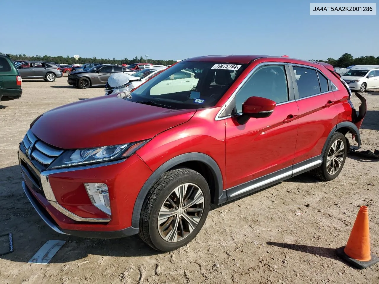 2019 Mitsubishi Eclipse Cross Se VIN: JA4AT5AA2KZ001286 Lot: 79672784