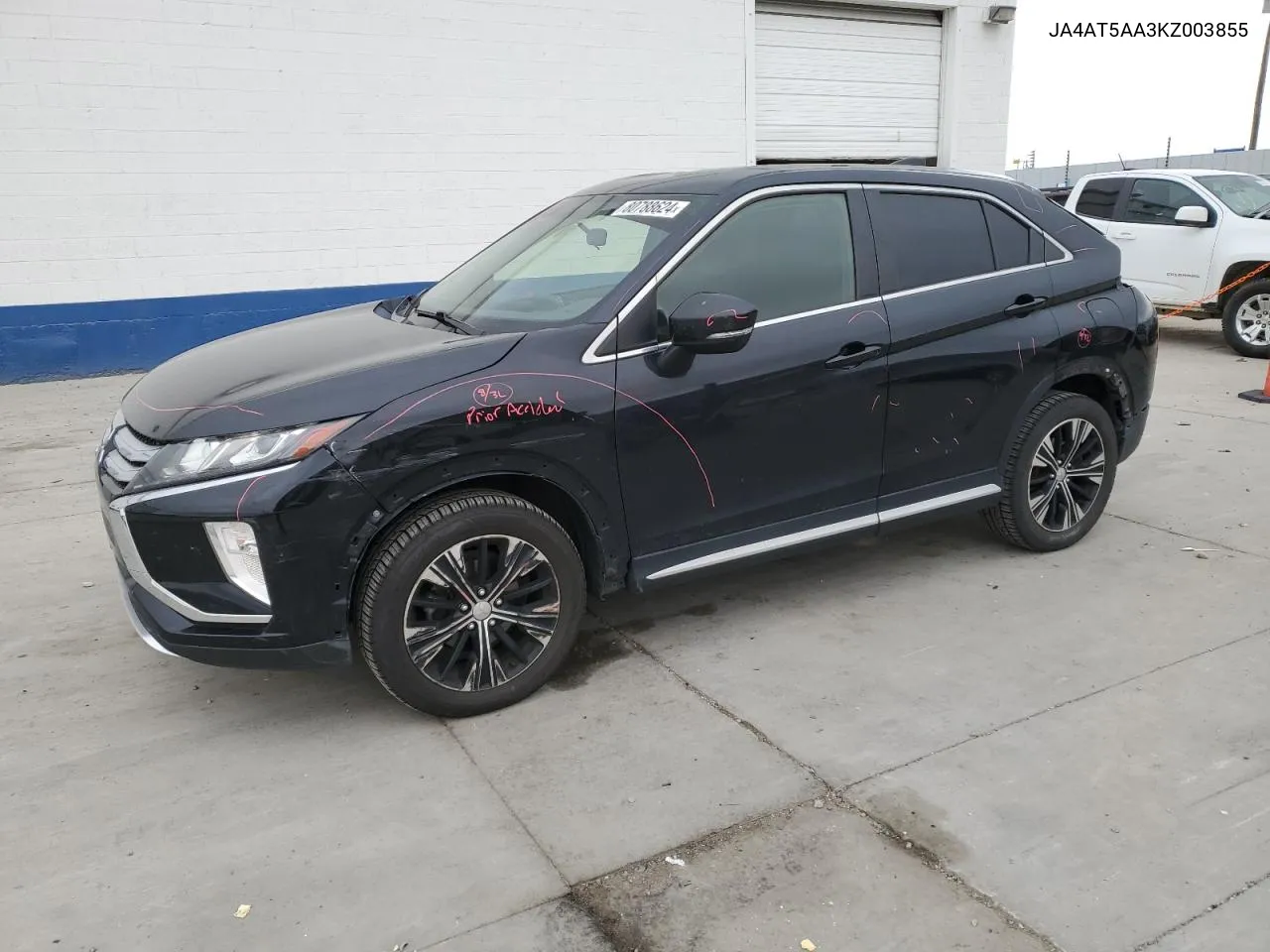 2019 Mitsubishi Eclipse Cross Se VIN: JA4AT5AA3KZ003855 Lot: 80788624