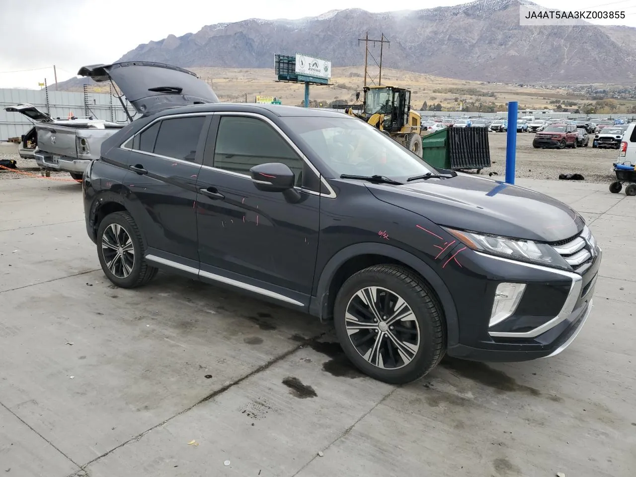 2019 Mitsubishi Eclipse Cross Se VIN: JA4AT5AA3KZ003855 Lot: 80788624