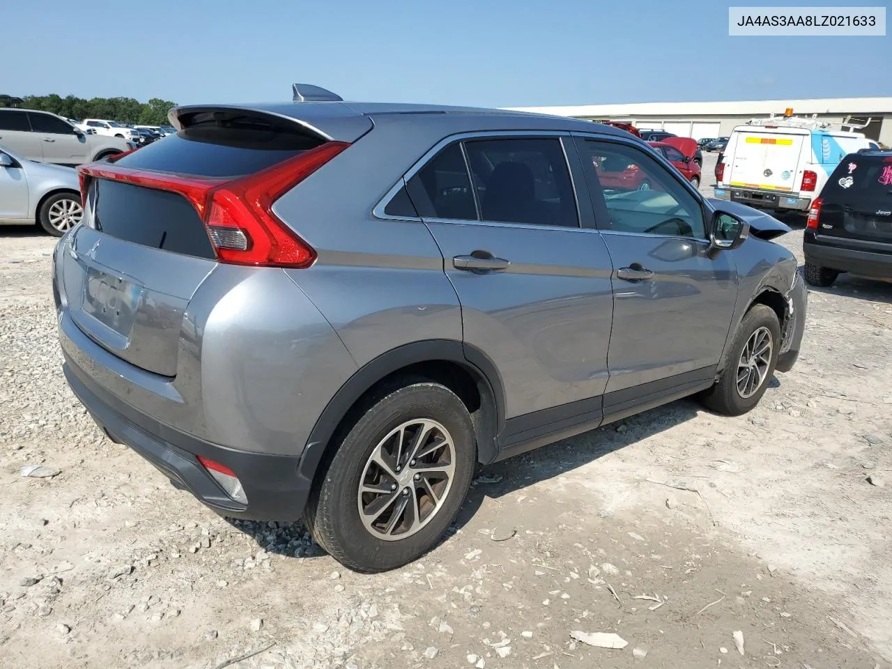 2020 Mitsubishi Eclipse Cross Es VIN: JA4AS3AA8LZ021633 Lot: 66109244