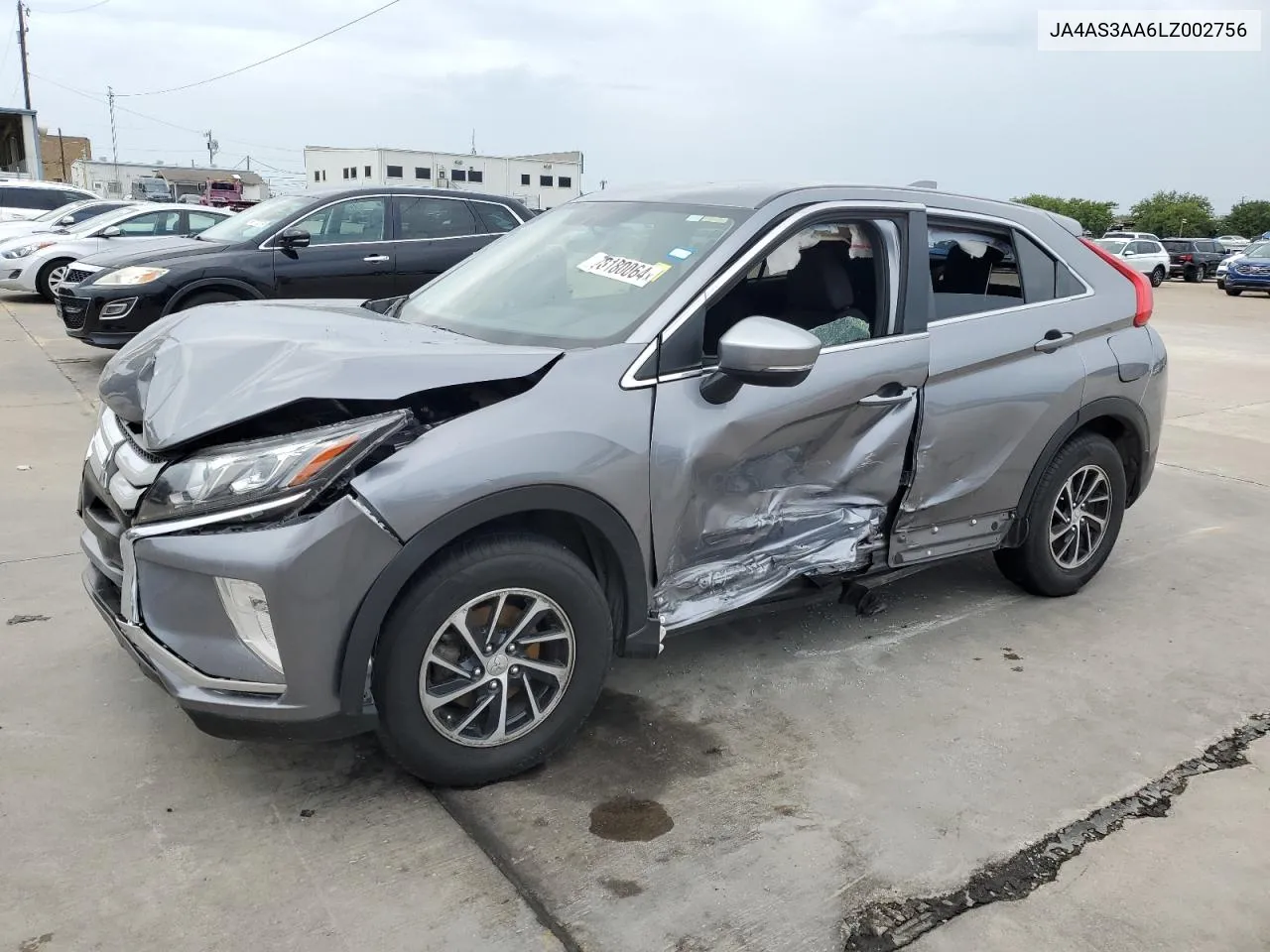 JA4AS3AA6LZ002756 2020 Mitsubishi Eclipse Cross Es