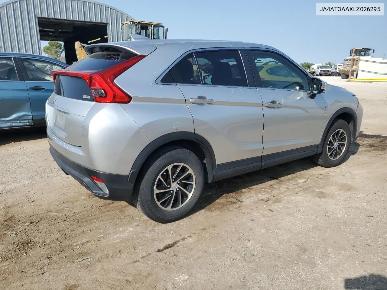 2020 Mitsubishi Eclipse Cross Es VIN: JA4AT3AAXLZ026295 Lot: 71258574