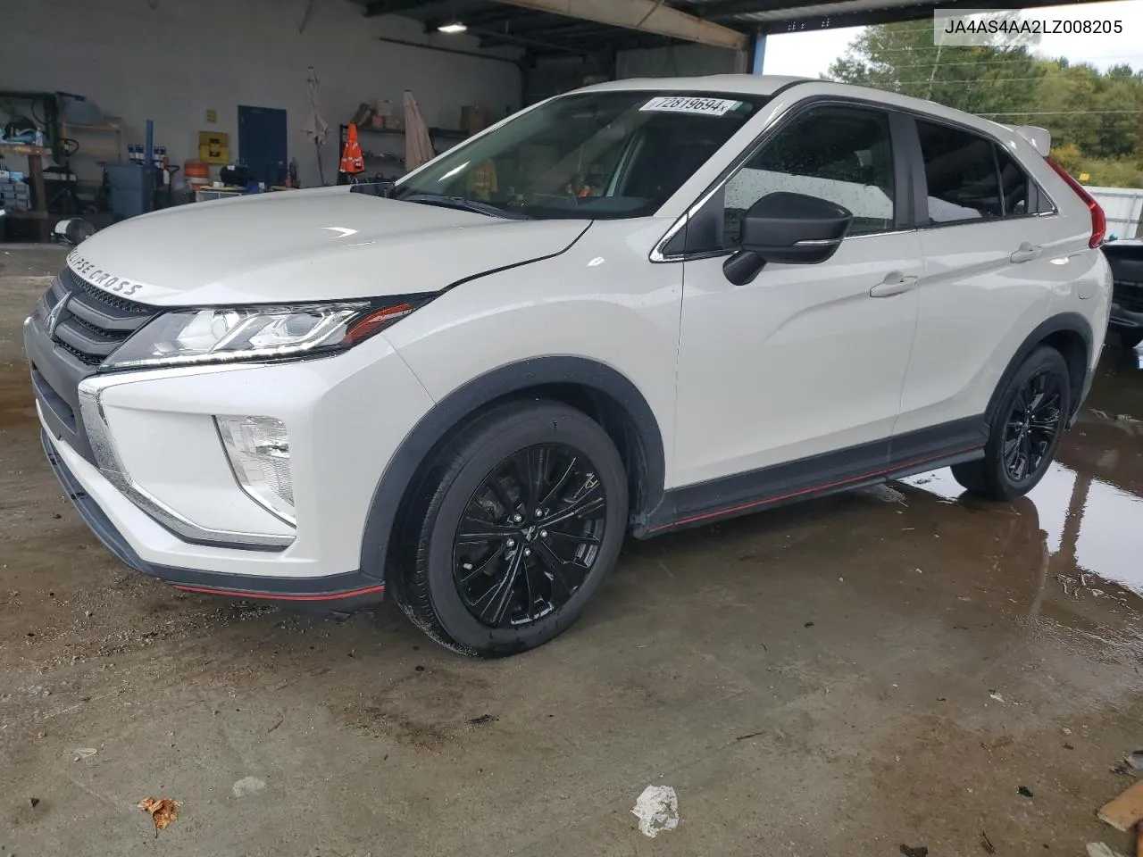 2020 Mitsubishi Eclipse Cross Le VIN: JA4AS4AA2LZ008205 Lot: 72819694