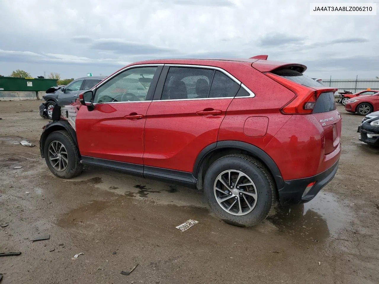 2020 Mitsubishi Eclipse Cross Es VIN: JA4AT3AA8LZ006210 Lot: 73136104